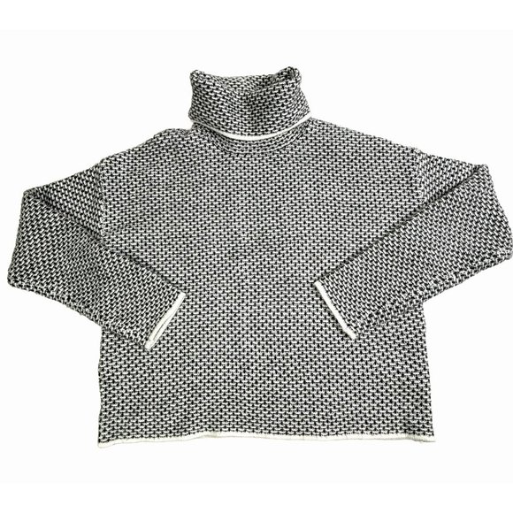 Christian Siriano New York Turtleneck Sweater Gingham Women’s Small EXCELLENT‎ - Picture 9 of 9